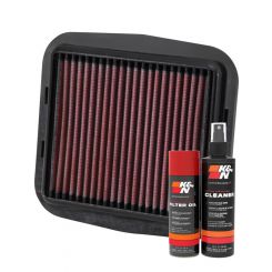 K&N Air Filter DU-1112 + Aerosol Recharge Kit