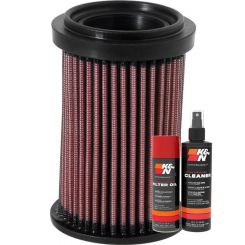 K&N Air Filter DU-6908 + Aerosol Recharge Kit