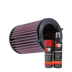 K&N Air Filter DU-8015 + Aerosol Recharge Kit