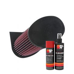 K&N Air Filter E-0638 + Aerosol Recharge Kit
