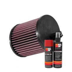 K&N Air Filter E-0650 + Aerosol Recharge Kit
