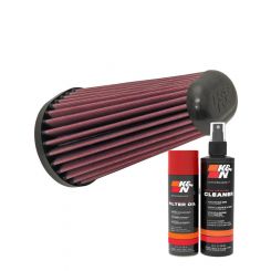 K&N Air Filter E-0666 + Aerosol Recharge Kit