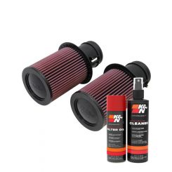 K&N Air Filter E-0669 + Aerosol Recharge Kit