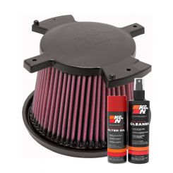 K&N Air Filter E-0781 + Aerosol Recharge Kit