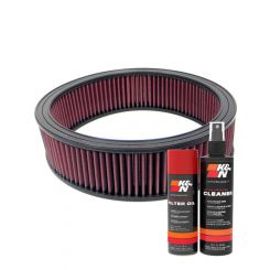K&N Air Filter E-1065 + Aerosol Recharge Kit