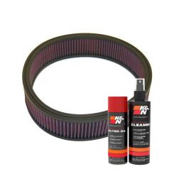 K&N Air Filter E-1530 + Aerosol Recharge Kit