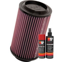 K&N Air Filter E-1796 + Aerosol Recharge Kit
