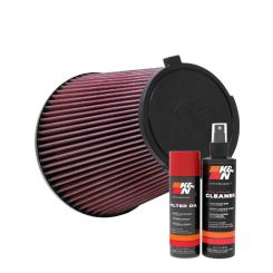 K&N Air Filter E-1993 + Aerosol Recharge Kit