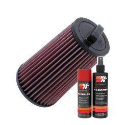 K&N Air Filter E-2011 + Aerosol Recharge Kit