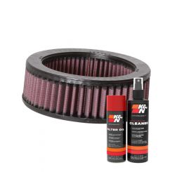 K&N Air Filter E-2490 + Aerosol Recharge Kit