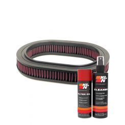 K&N Air Filter E-2874 + Aerosol Recharge Kit