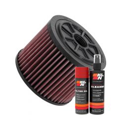 K&N Air Filter E-2987 + Aerosol Recharge Kit