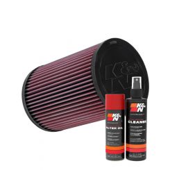 K&N Air Filter E-2991 + Aerosol Recharge Kit