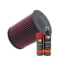 K&N Air Filter E-2993 + Aerosol Recharge Kit