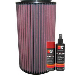 K&N Air Filter E-9231-1 + Aerosol Recharge Kit