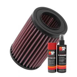 K&N Air Filter E-9257 + Aerosol Recharge Kit