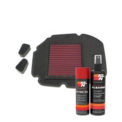 K&N Air Filter HA-0011 + Aerosol Recharge Kit