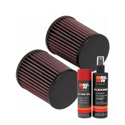 K&N Air Filter HA-1004R + Aerosol Recharge Kit