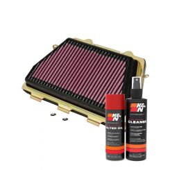 K&N Air Filter HA-1008 + Aerosol Recharge Kit