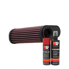 K&N Air Filter HA-1009 + Aerosol Recharge Kit
