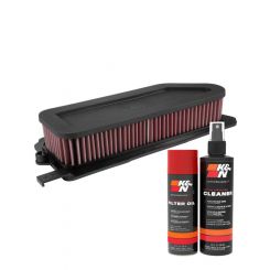 K&N Air Filter HA-1016 + Aerosol Recharge Kit