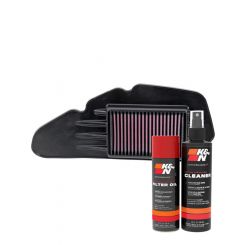 K&N Air Filter HA-1213 + Aerosol Recharge Kit