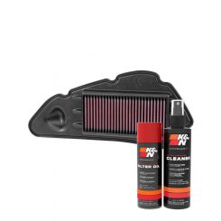K&N Air Filter HA-1513 + Aerosol Recharge Kit