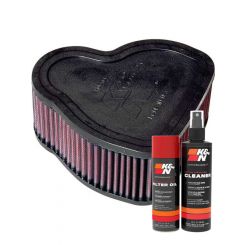 K&N Air Filter HA-1802 + Aerosol Recharge Kit