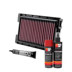 K&N Air Filter HA-2511 + Aerosol Recharge Kit