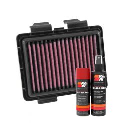 K&N Air Filter HA-2513 + Aerosol Recharge Kit