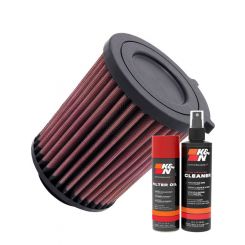 K&N Air Filter HA-4207 + Aerosol Recharge Kit