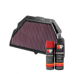 K&N Air Filter HA-6001 + Aerosol Recharge Kit