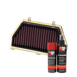 K&N Air Filter HA-6007R + Aerosol Recharge Kit