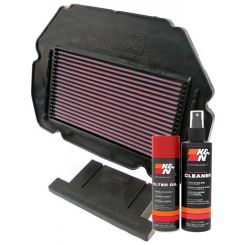 K&N Air Filter HA-6095 + Aerosol Recharge Kit