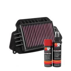 K&N Air Filter HA-6414 + Aerosol Recharge Kit