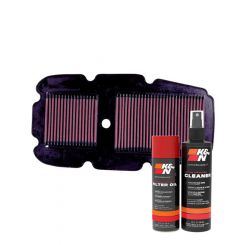 K&N Air Filter HA-6501 + Aerosol Recharge Kit