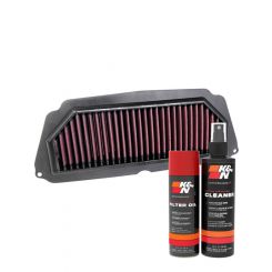 K&N Air Filter HA-6519 + Aerosol Recharge Kit