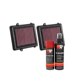 K&N Air Filter HA-9916 + Aerosol Recharge Kit