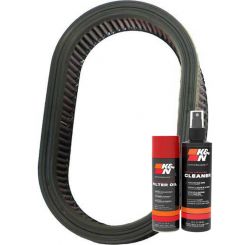 K&N Air Filter HD-0200 + Aerosol Recharge Kit