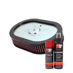 K&N Air Filter HD-0910 + Aerosol Recharge Kit