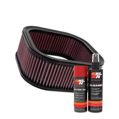 K&N Air Filter HD-1102 + Aerosol Recharge Kit