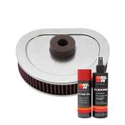 K&N Air Filter HD-1390 + Aerosol Recharge Kit