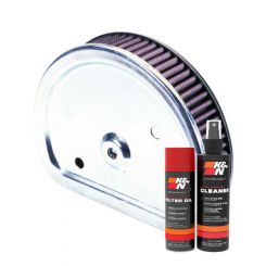 K&N Air Filter HD-1395 + Aerosol Recharge Kit