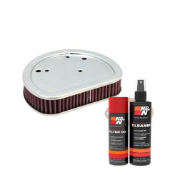 K&N Air Filter HD-1611 + Aerosol Recharge Kit
