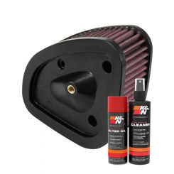 K&N Air Filter HD-1717 + Aerosol Recharge Kit