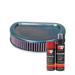 K&N Air Filter HD-8899 + Aerosol Recharge Kit