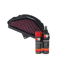 K&N Air Filter KA-1008 + Aerosol Recharge Kit