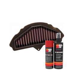 K&N Air Filter KA-1008R + Aerosol Recharge Kit