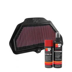 K&N Air Filter KA-1016 + Aerosol Recharge Kit