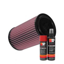 K&N Air Filter KA-1020 + Aerosol Recharge Kit